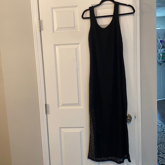 NWOT black maxi dress- size xs - Picture 1 of 2